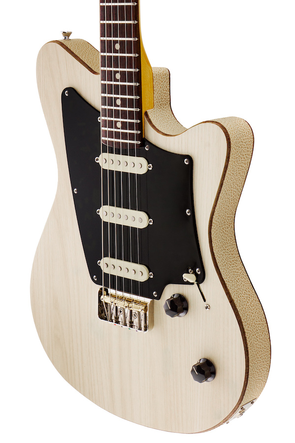 Side view of Biscayne guitar