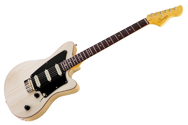 Close up of Biscayne guitar